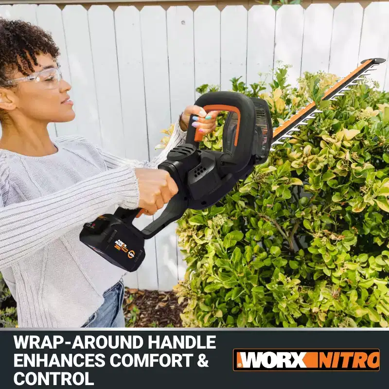 Worx Nitro WG263.9 20V Brushless 22 Cordless Hedge Trimmer (TOOL ONLY)