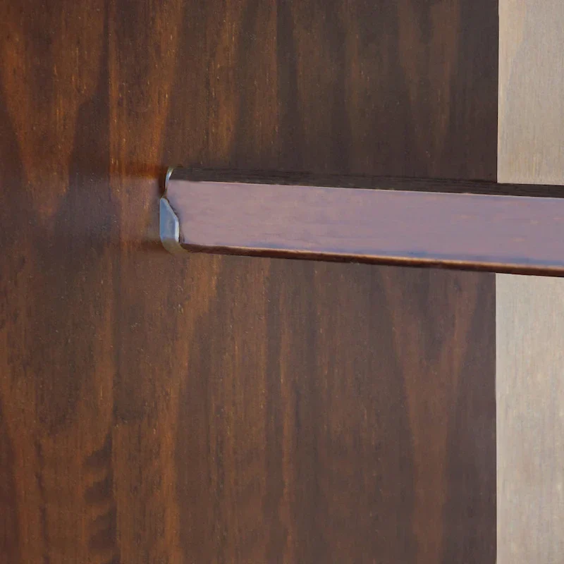 3-Door Solid Pine Wood Wardrobe Armoire, 72