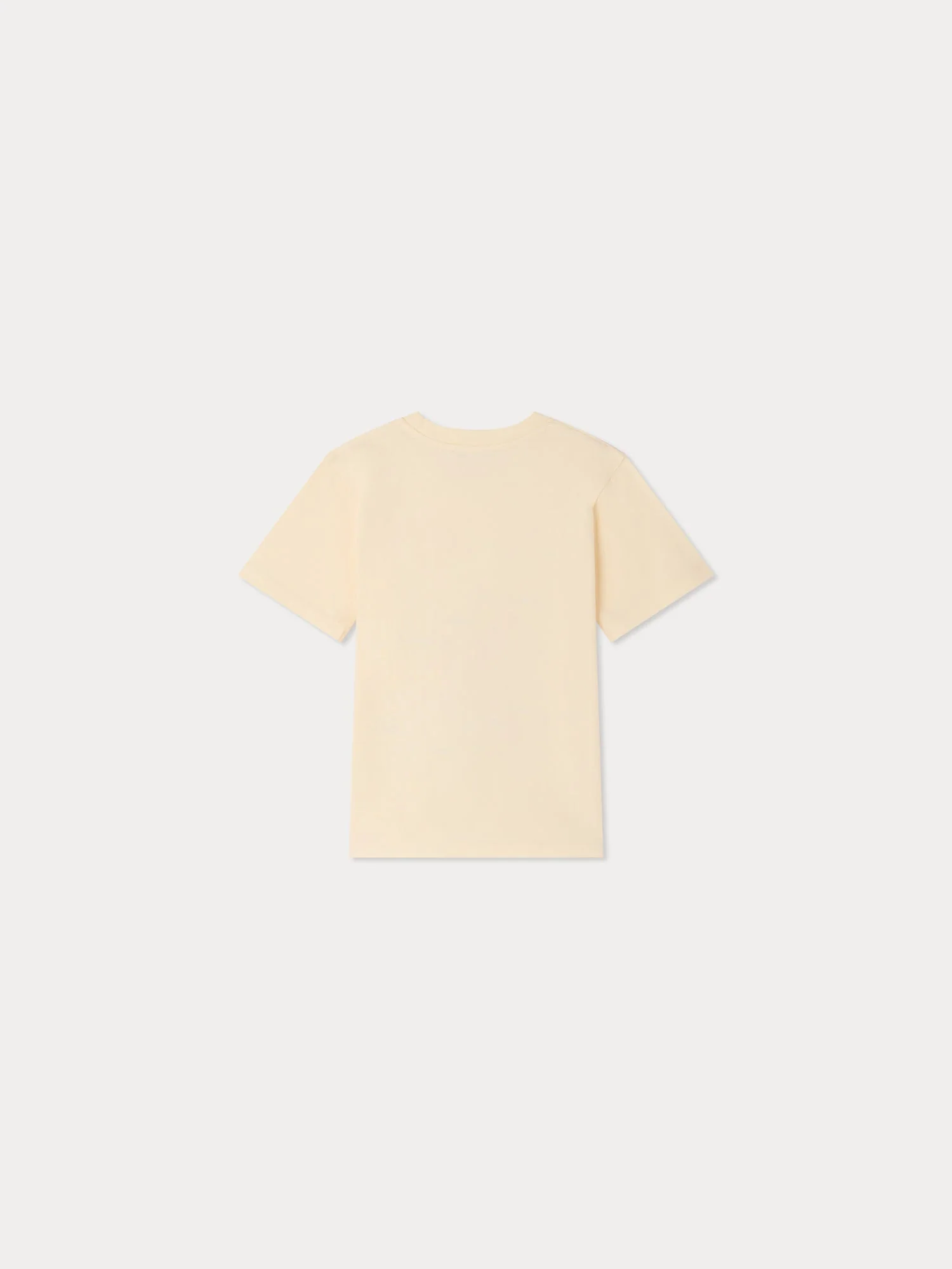 bain de soleil print t-shirt in organic cotton