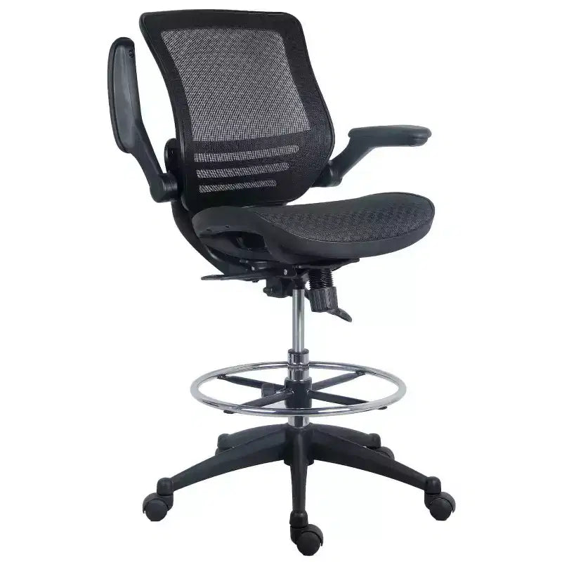 HomeStock 33 in.H Adjustable Height Gold PU Leather Seat Material with Adjustable Tilt Executive Office Chairs