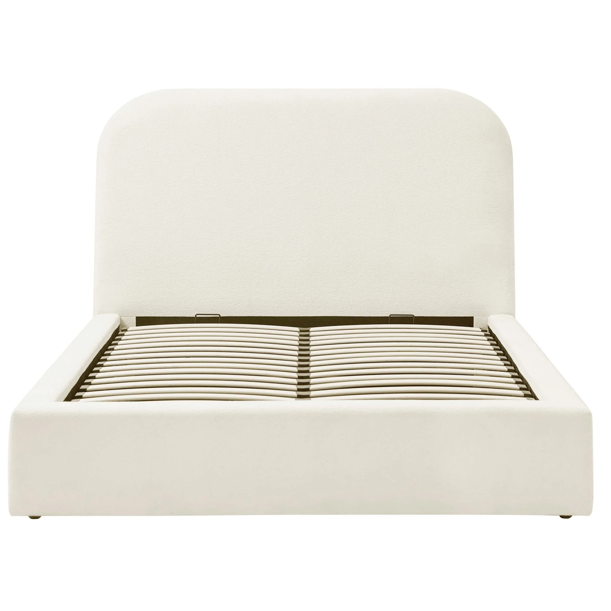 Storage Bed - Teddy Cream