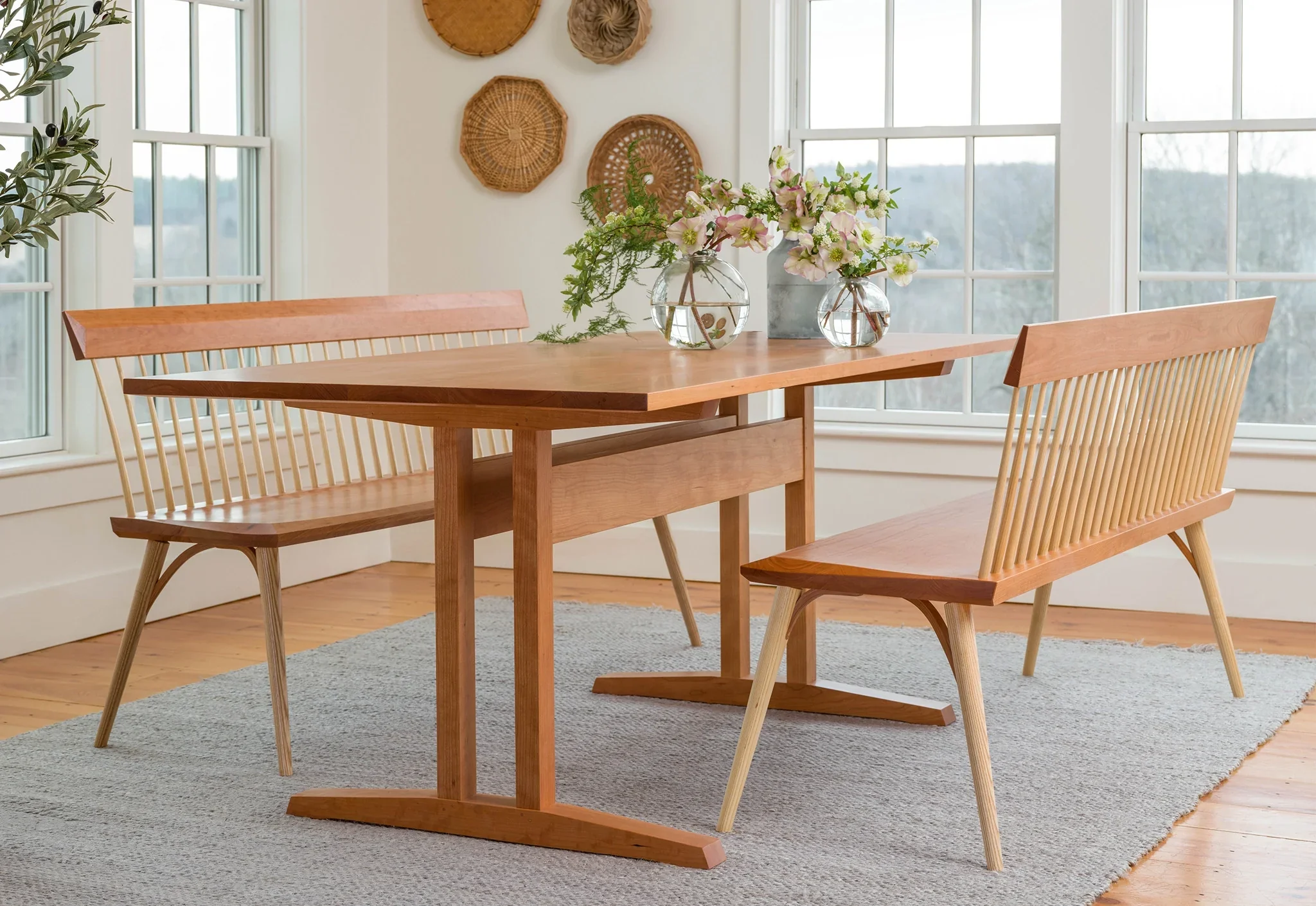 Trestle Table - The Trestle Table is a classic interpretation of the Shaker community dining tables of the early 19th