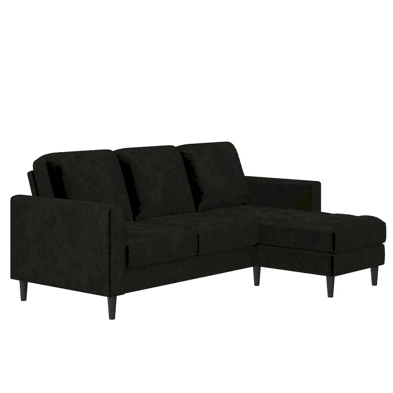 CosmoLiving by Cosmopolitan Strummer Reversible Sectional Sofa Couch