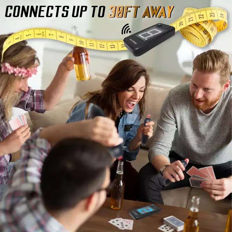 Digital Energy Wireless Handheld Buzzer Game System Console, Size: 8 Pack