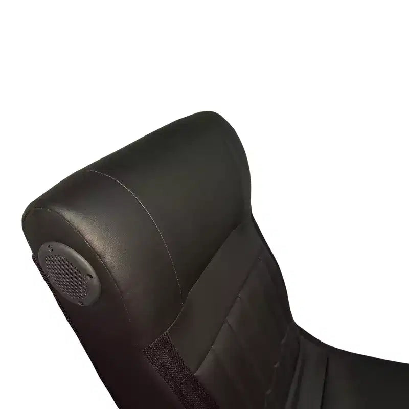 GDFStudio Claudia Bluetooth Floor Foldable Gaming Chair with Vibration Massage