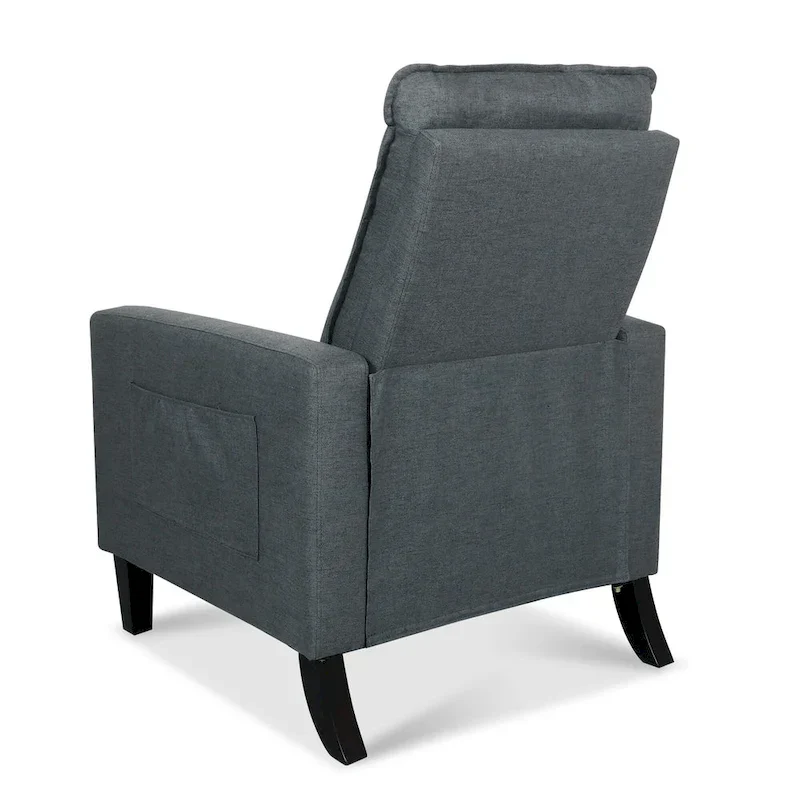 Adjustable Recliner Sofa with Cup Holder and Storage Pocket