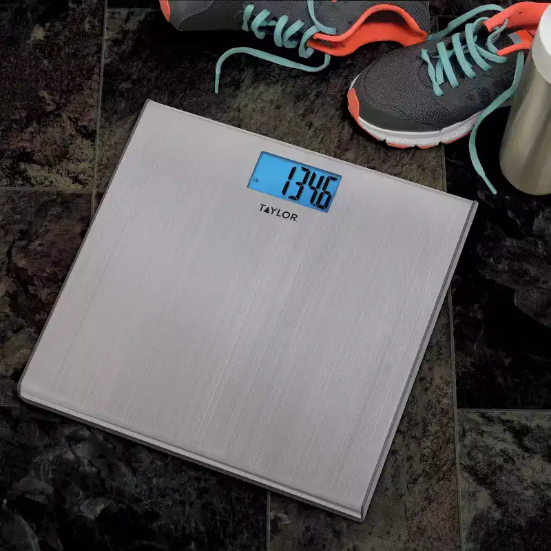 Digital Thin Stainless Steel Bathroom Scale - Taylor