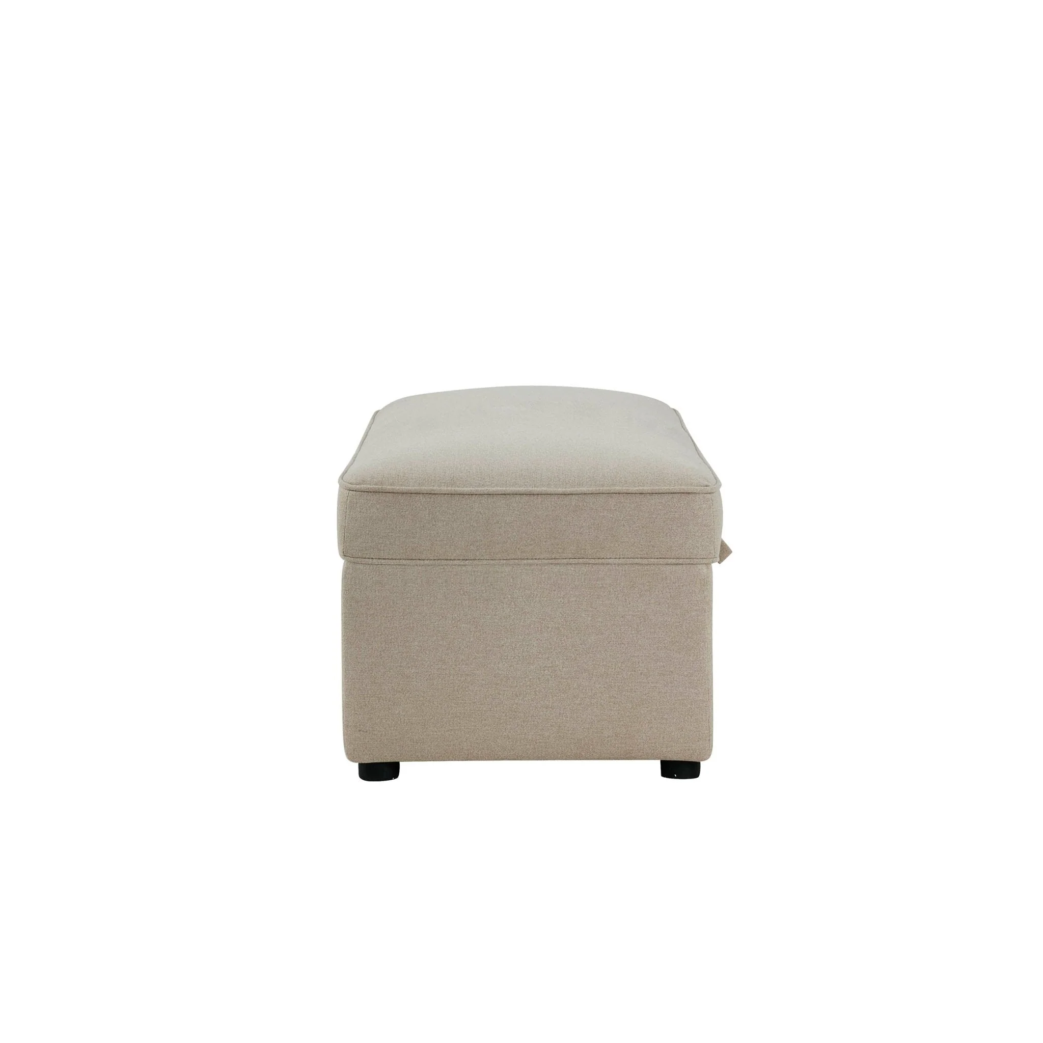 Rectangle Ottoman Storage - Oatmeal
