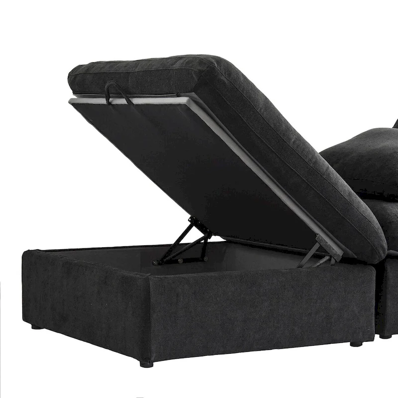 Cloud Modular Sectional Sofa,Down Filled Comfort Sofa Couch for Living Room