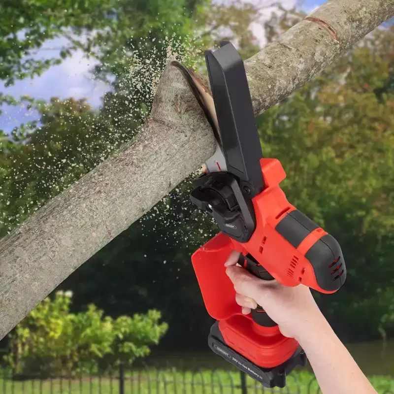 Stalwart Mini Chainsaw with Rechargeable Battery