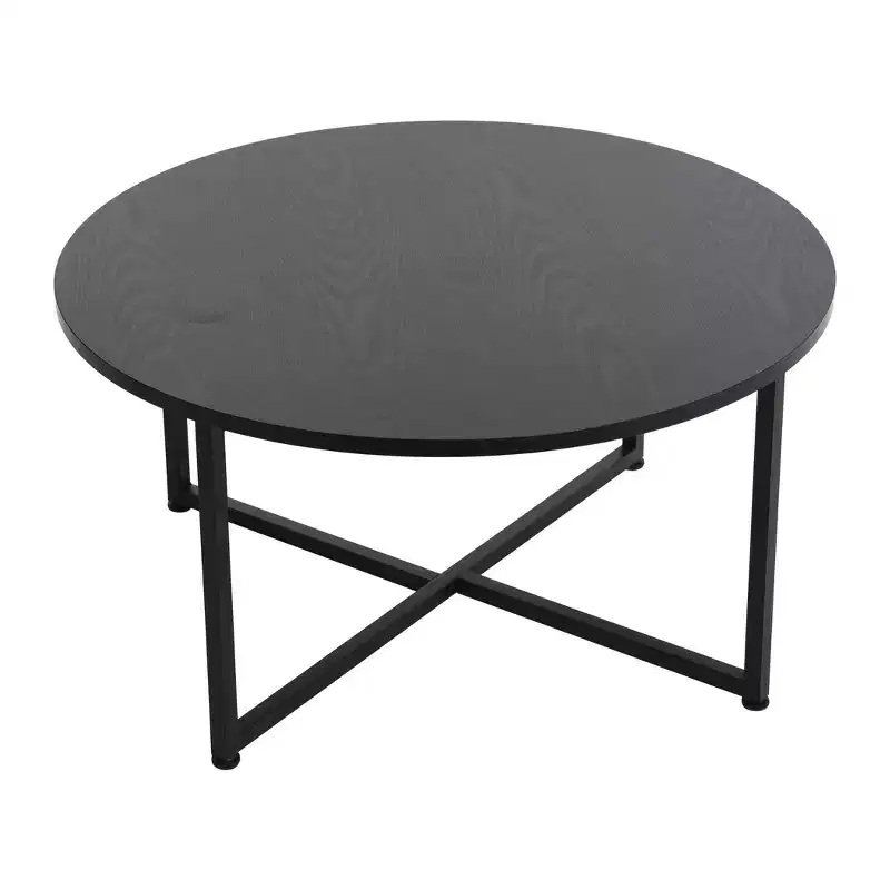 Household Essentials Jamestown Round Coffee Table