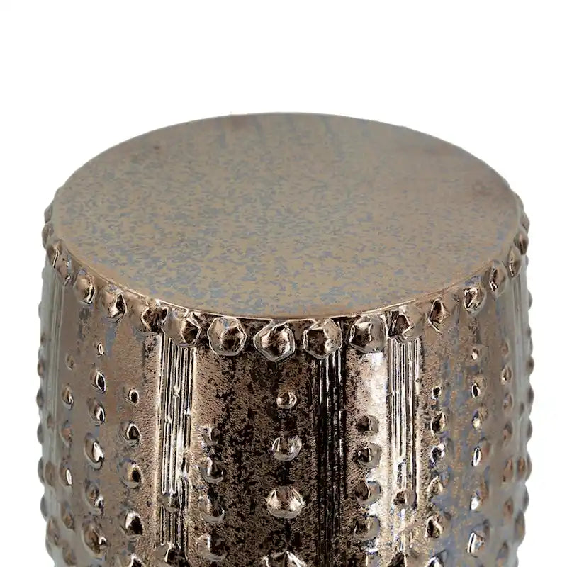 Weathered Style Ceramic Garden Stool - 18
