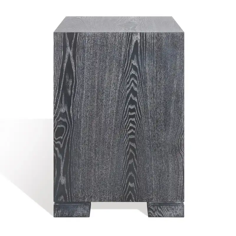 White and Gold Lacquer Chest - 24 W x 18 D x 26 H