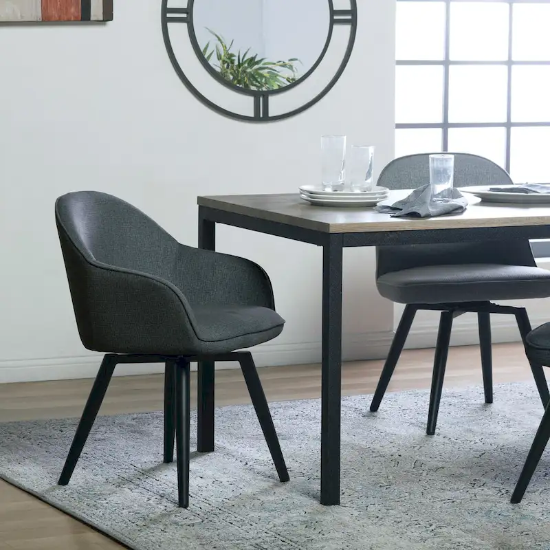 Studio Designs Home Dome Swivel Arm Chair