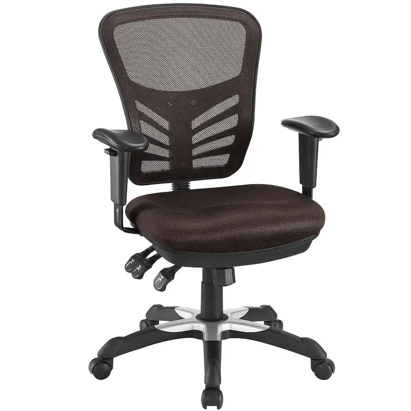 Ergonomic Mesh Office Chair with Adjustable Back & Armrests
