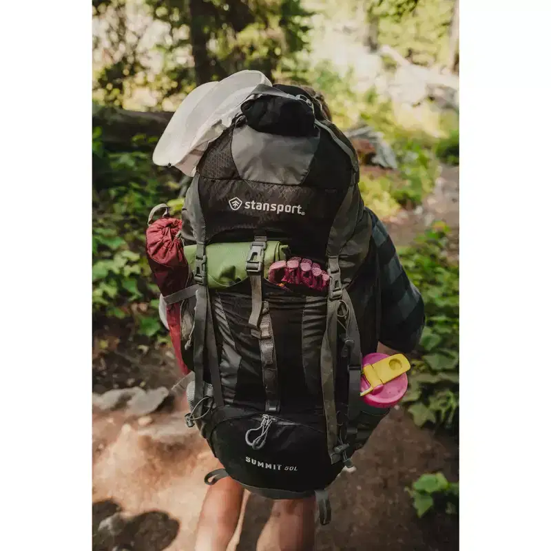 Stansport Internal Frame Hiking and Camping Backpack 50L