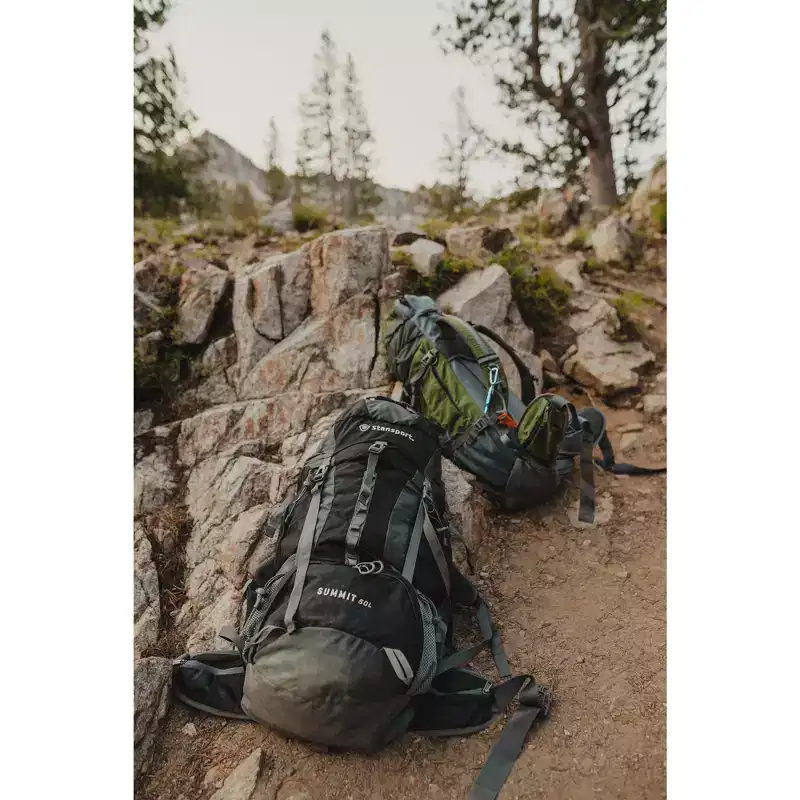 Stansport Internal Frame Hiking and Camping Backpack 50L