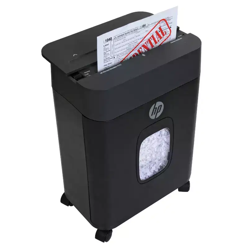 HP HP-MC83 8-Sheet Microcut Shredder