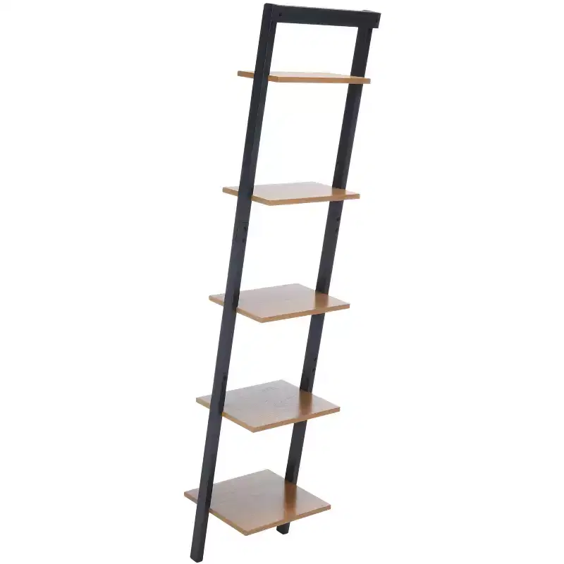 Allaire 5 Tier Leaning Etagere