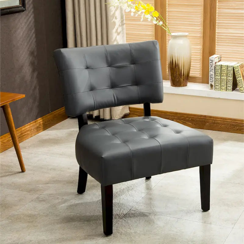 Porch & Den McRee Tufted Slipper Oversize Chair