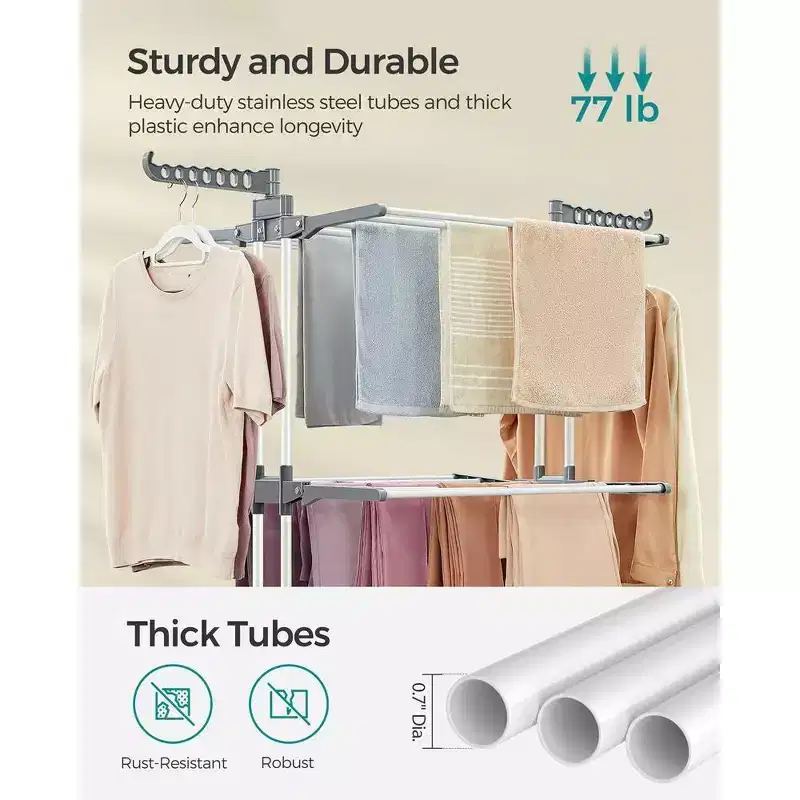4-Tier Clothes Drying Rack
