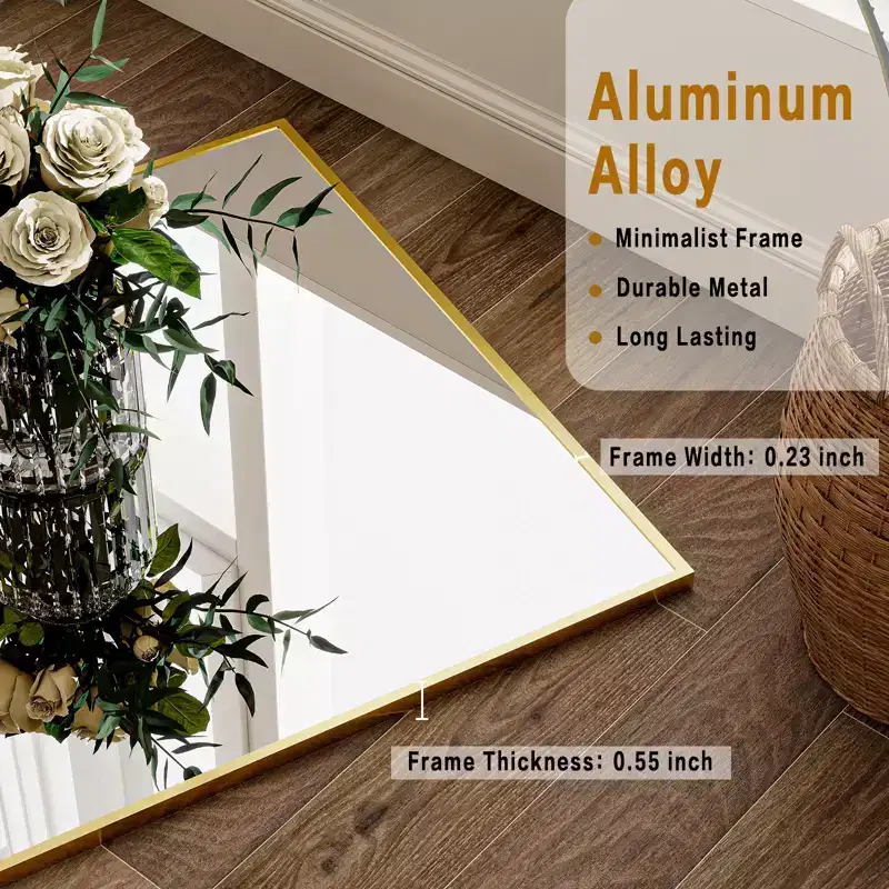 Rectangle Free-standing Full-Length Mirror