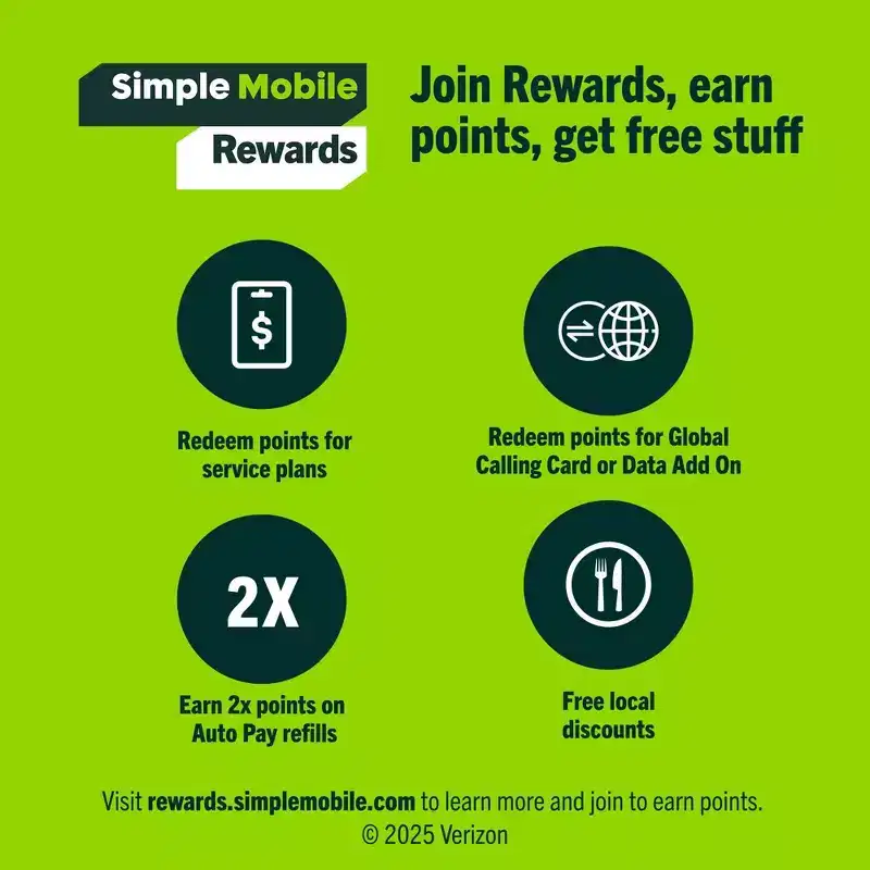 SIMPLE MOBILE Mobile Hotspot 40GB Data 30 Day Plan (EMAIL DELIVERY) - $49.99