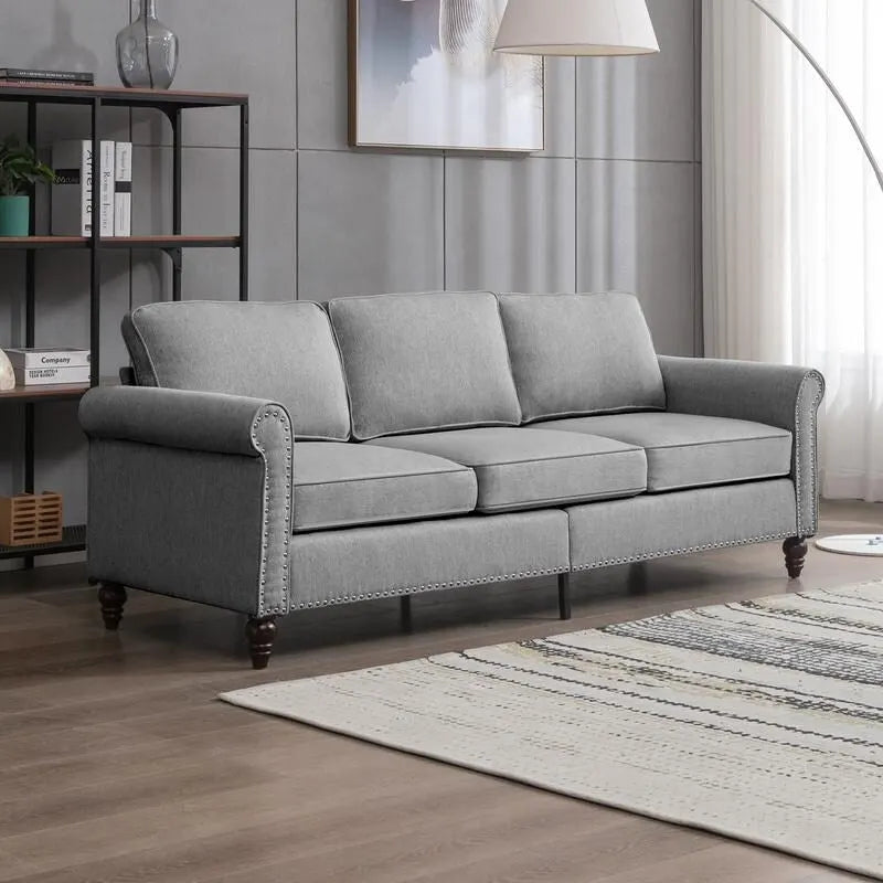 Mixoy Sectional Sleeper Sofa,Single Couch & Loveseat Couch &3 Seater Sofa, DIY Combination for Living Room