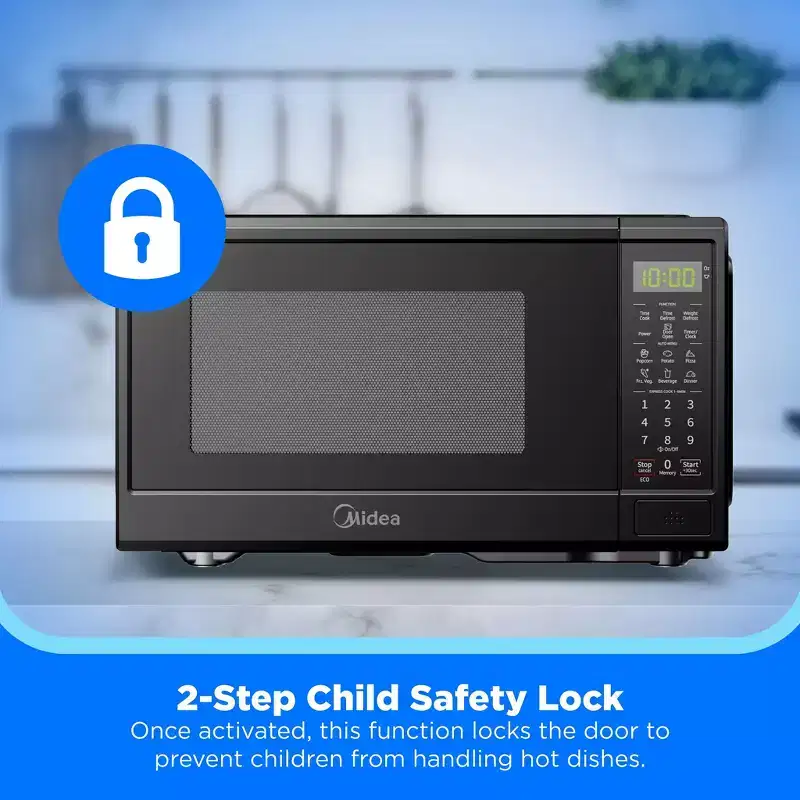 Midea 0.9 cu. ft. Countertop Microwave Oven, 900W