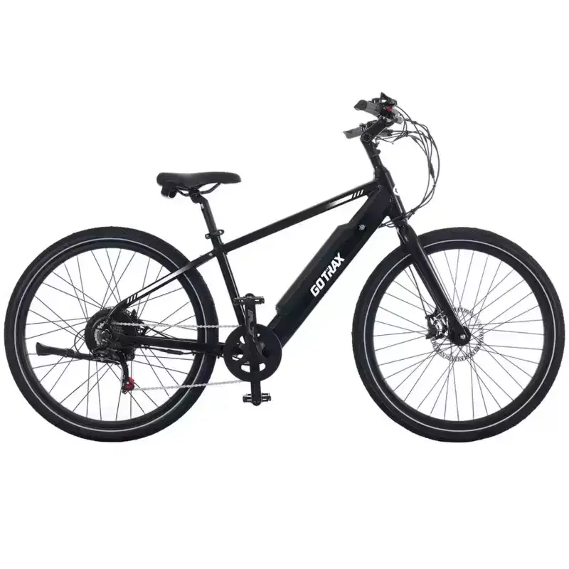 GOTRAX Adult Transfer 27.5 Step Over Electric Hybrid Bike