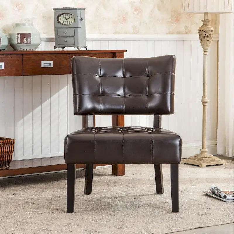 Porch & Den McRee Tufted Slipper Oversize Chair