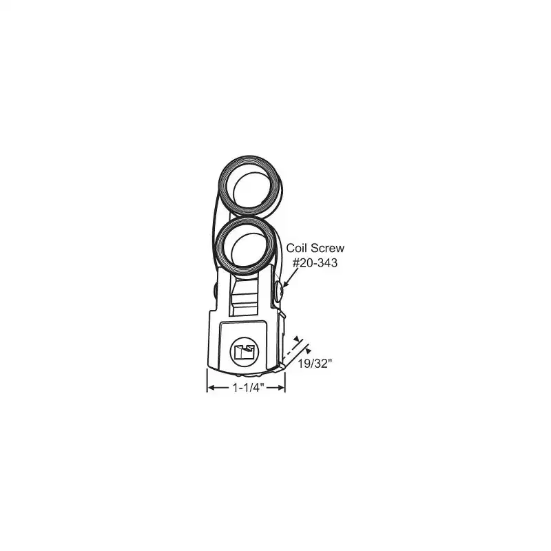Brixwell 96-m8 Constant Force Balance Assy coils Stamped 540/440 with Out Nibs
