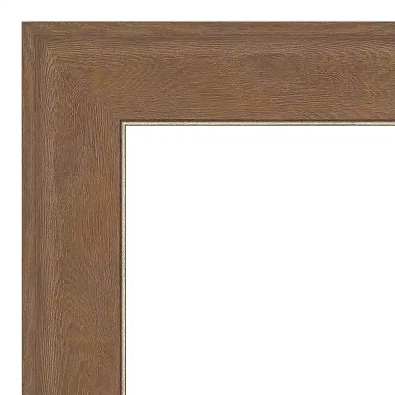 Non-Beveled Framed Full-Length Over-the-Door Mirror