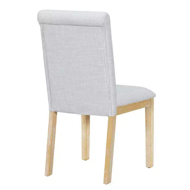 6 Pieces Dining Table Set with Bench for 6, Kitchen Table Set with Storage Drawer and 4 Upholstered Dining Chairs