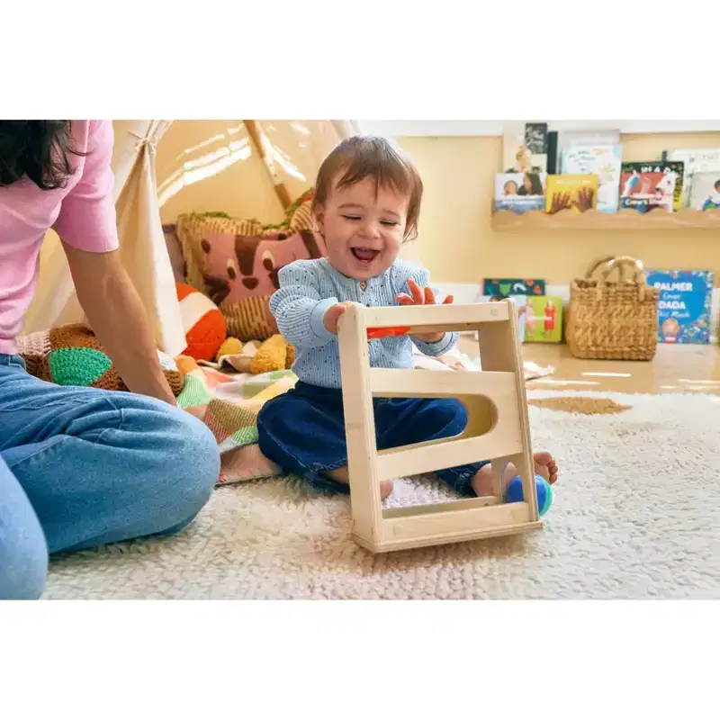 Lovevery Toddler Movement Play Collection Mini Kit 13m+ - 4pc: Creativity, Patterns, Sensory Development, Wooden