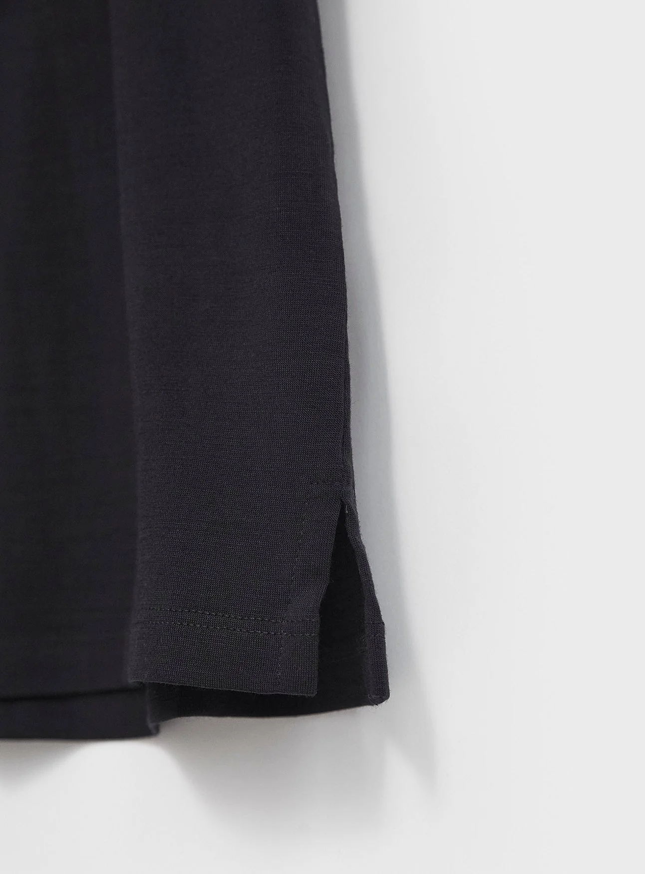 Merino Wool Jersey Navy T-Shirt