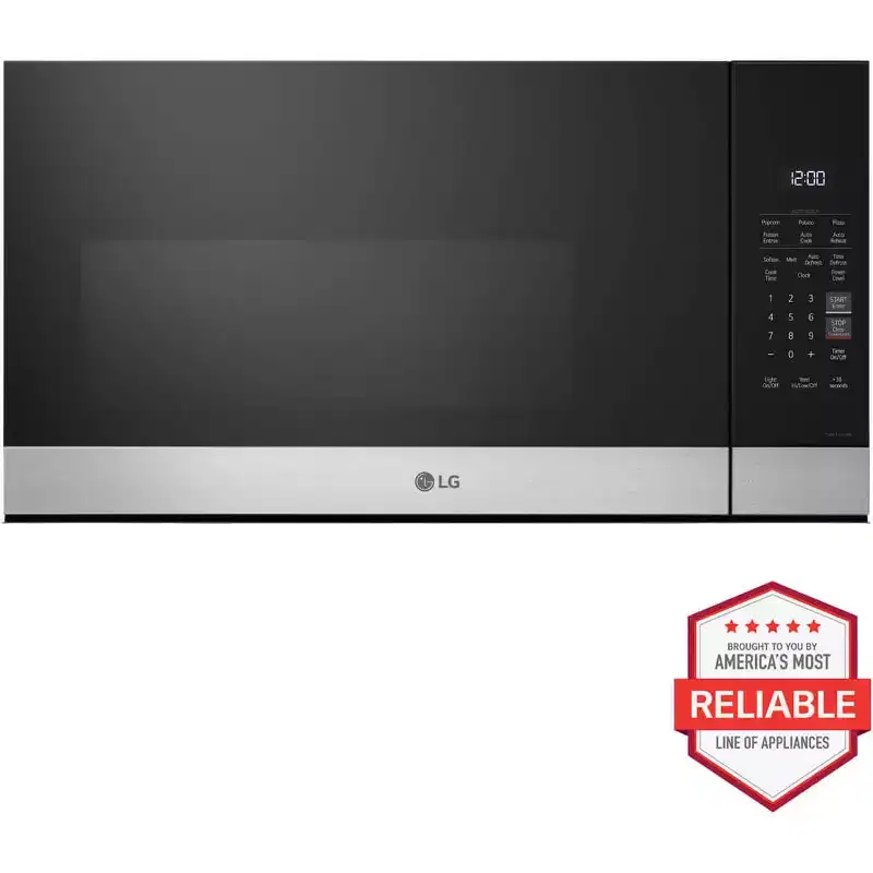 LG MVEM1621Y 1.6 Cu. Ft. Stainless Over-the-Range Microwave Oven