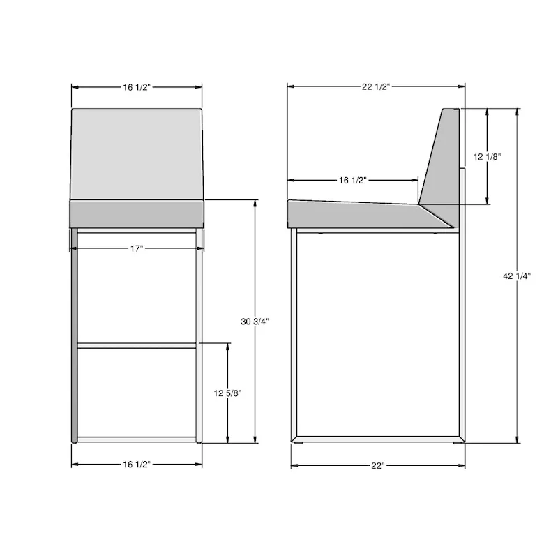 Derry Counter and Bar Stool