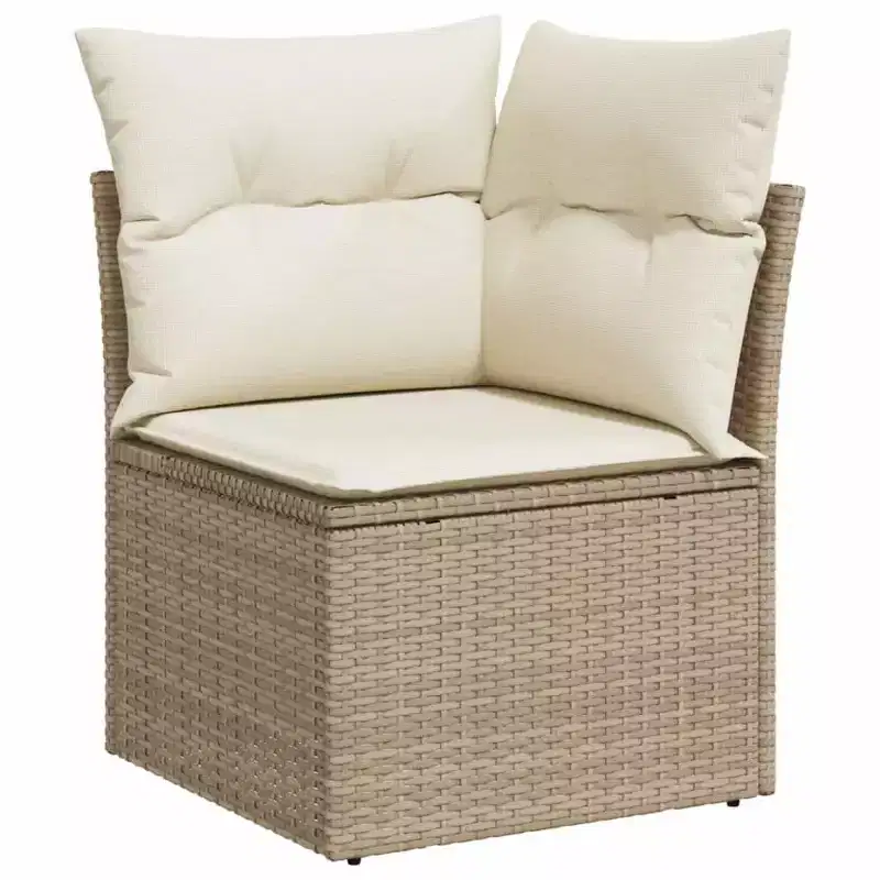 vidaXL Handy Patio Sofa Set with Cushions for Chilling Outside