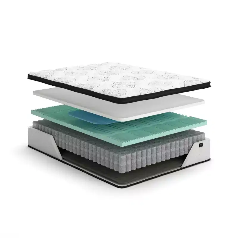 Signature Design by Ashley 12 Inch Chime Hybrid Innerspring Ultra Plush Mattress