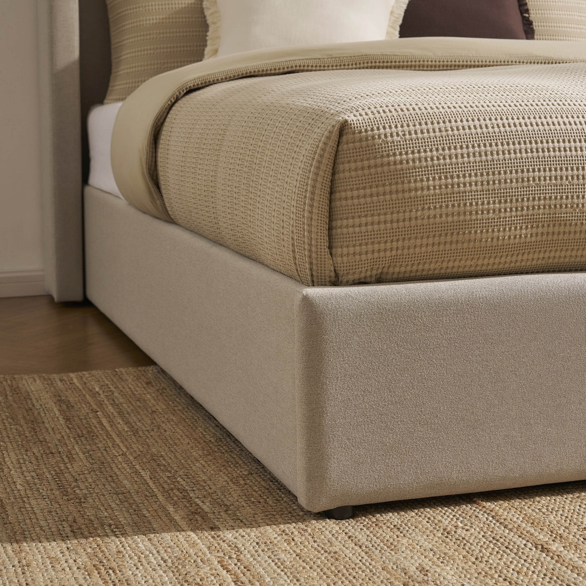 Storage Bed - Oatmeal