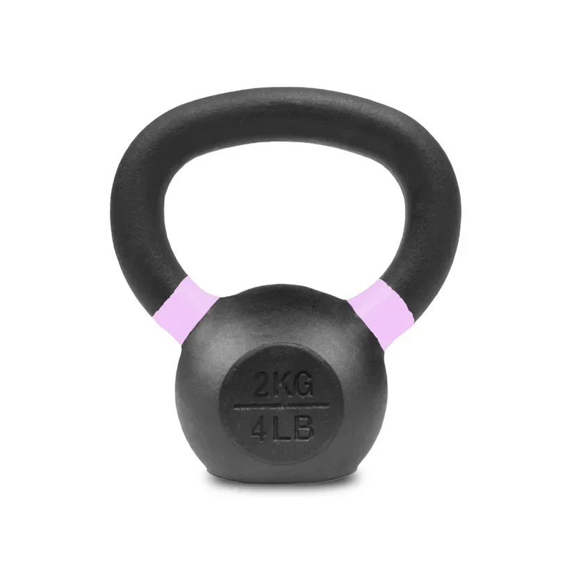 Cast Iron Kettlebells Set ¨C Solid Iron, Rust Resistant Coating, Ergonomic Grip ¨C Full Body Strength & Power Training ¨C Ideal for Home Gyms