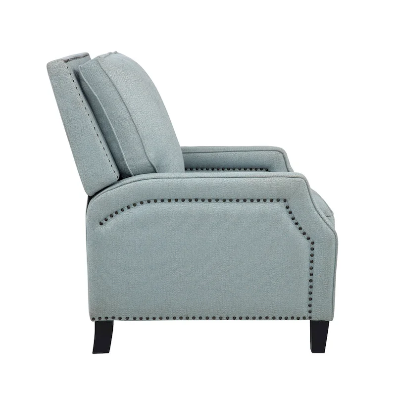 Upholstered Push Back Recliner