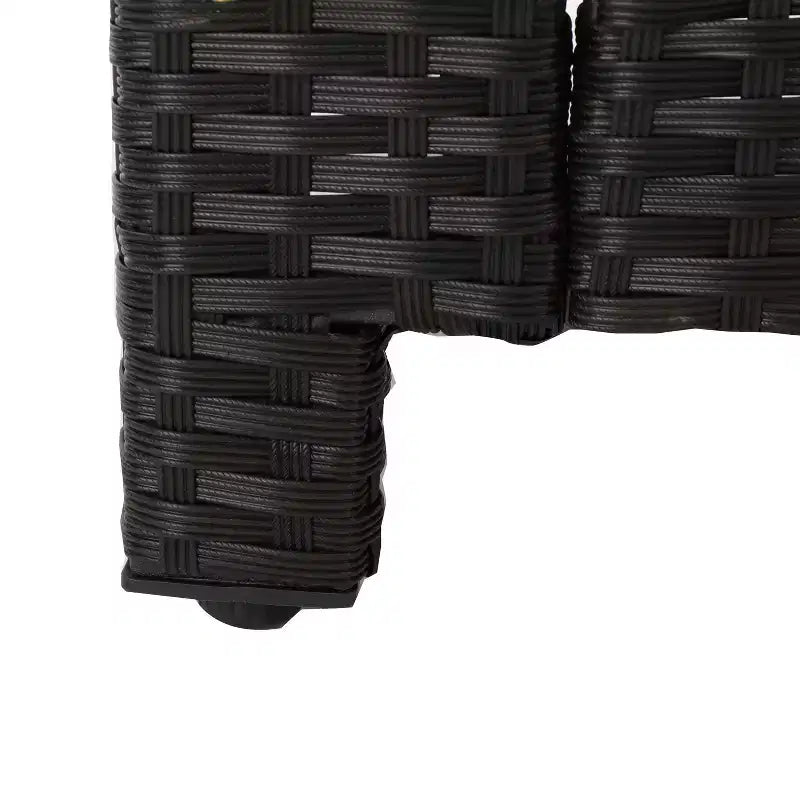 Christopher Knight Home Puerta Outdoor Wicker 4 Seater Chat Set with Cushions