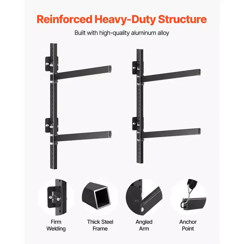 Freestanding Kayak Storage Rack for 2 Kayaks