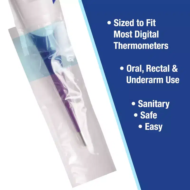 MABIS Disposable Digital Thermometer Probe Covers 100 ct