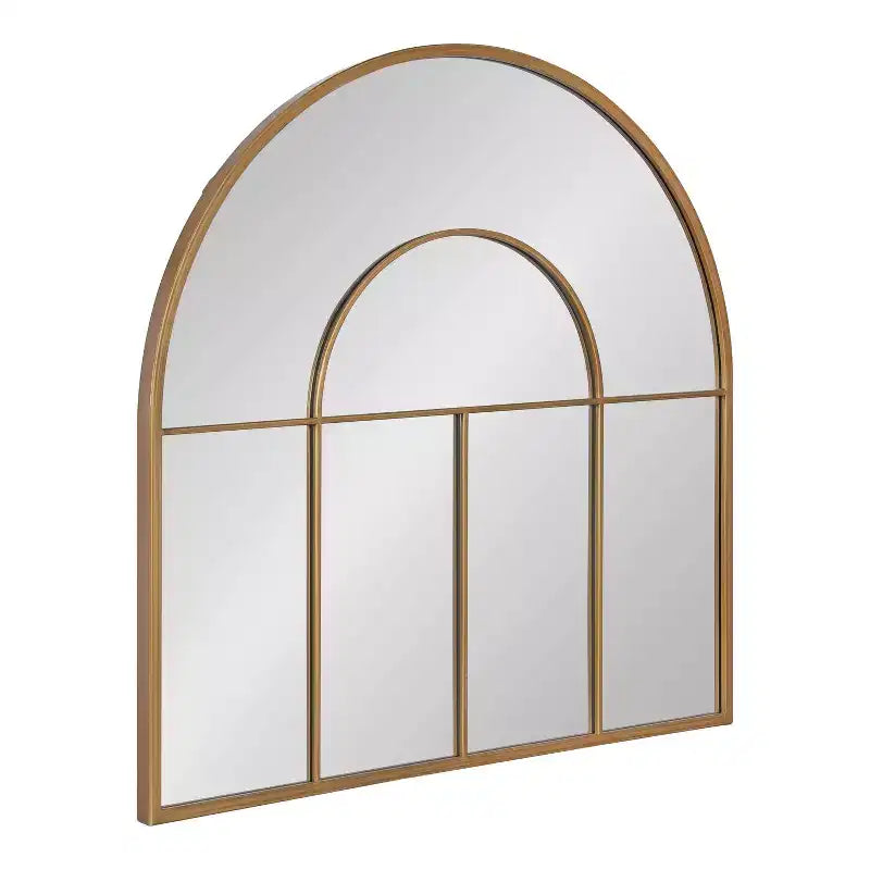 Kate and Laurel Solei Framed Arch Wall Mirror