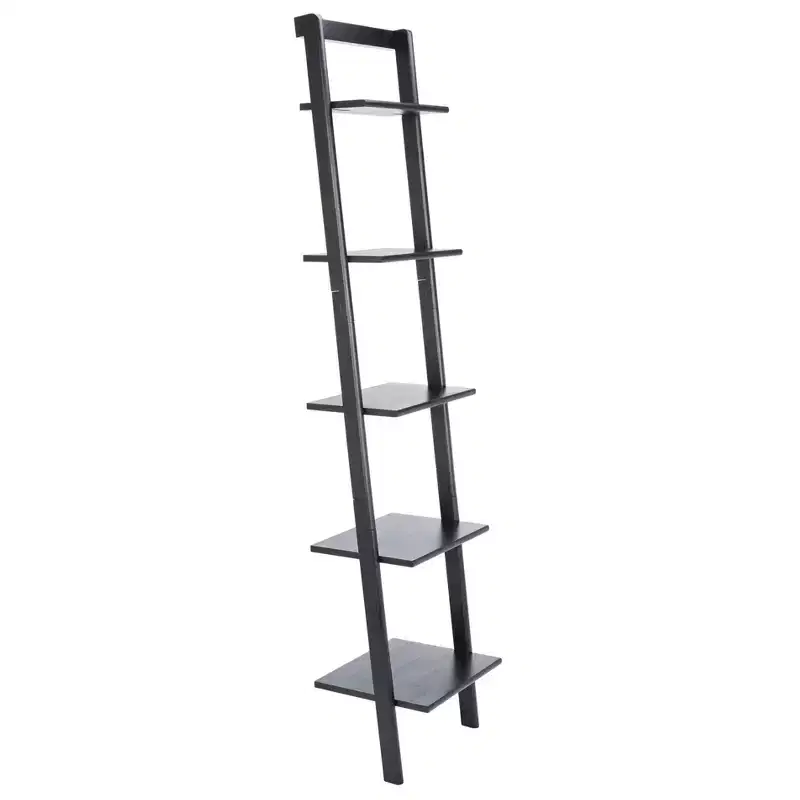 Allaire 5 Tier Leaning Etagere