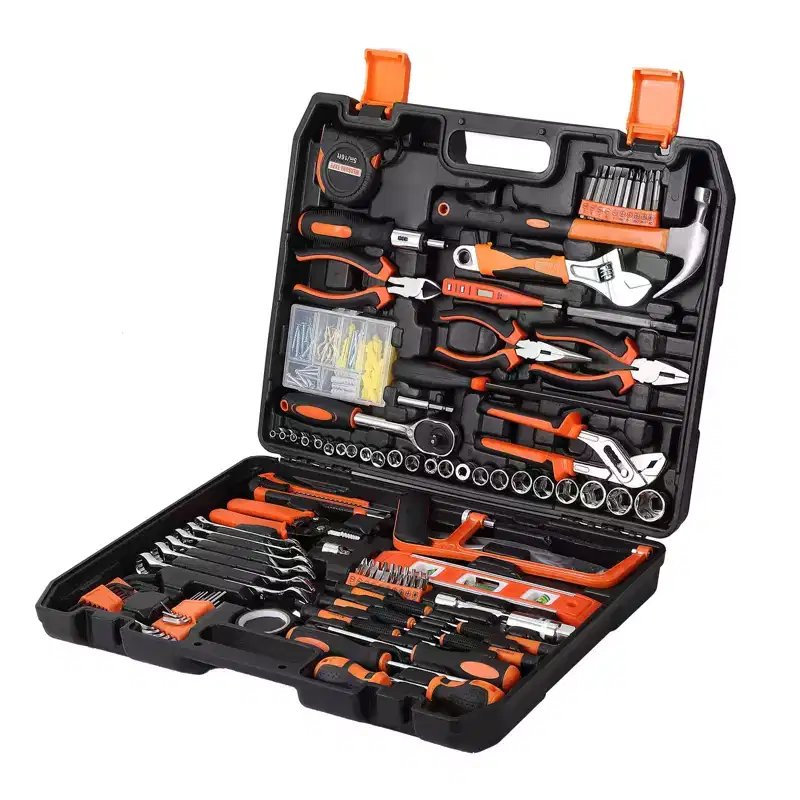 236 Piece Tool Set, Auto Repair Tool Combination Package, Socket Wrench Mixed Tool Set Hand Tool Kit with Plastic Toolbox Storage Case