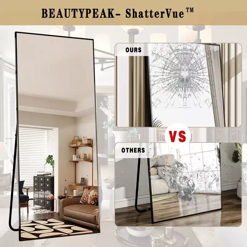 Rectangle Free-standing Full-Length Mirror